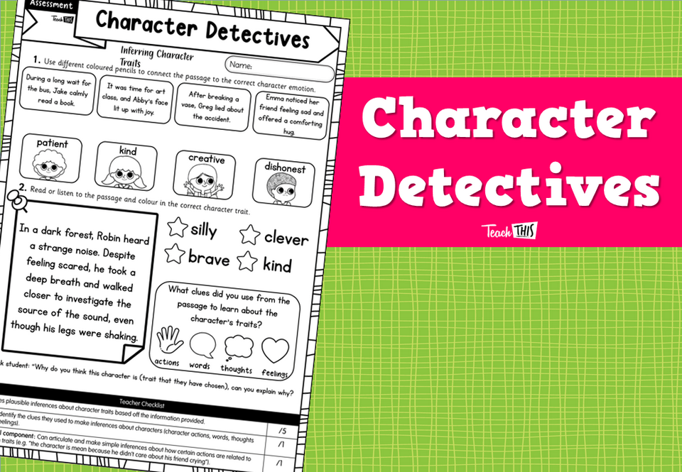 Character Detectives