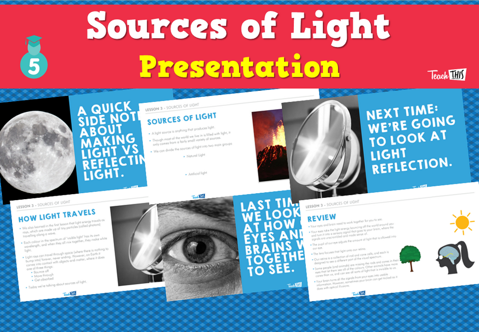 Sources of Light - Presentation