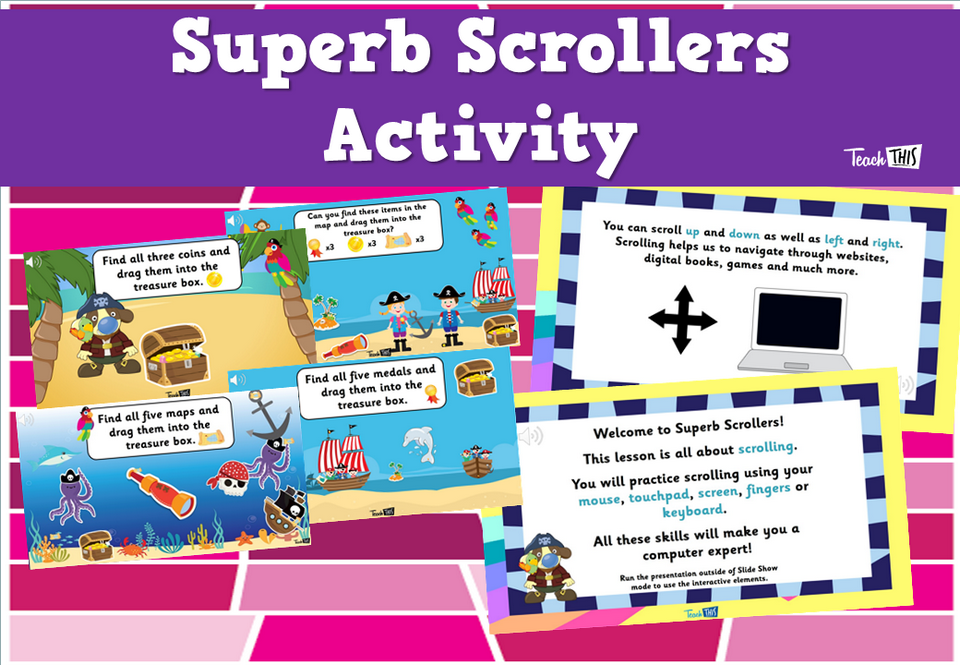 Superb Scrollers Activity