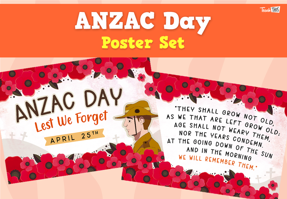 ANZAC Day - Poster Set