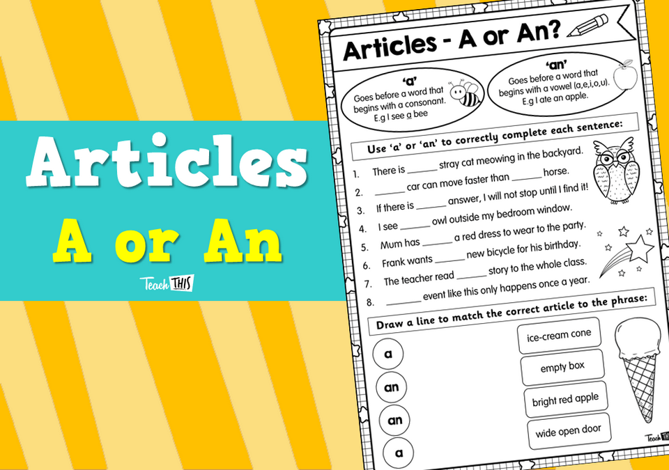 Articles - A or An