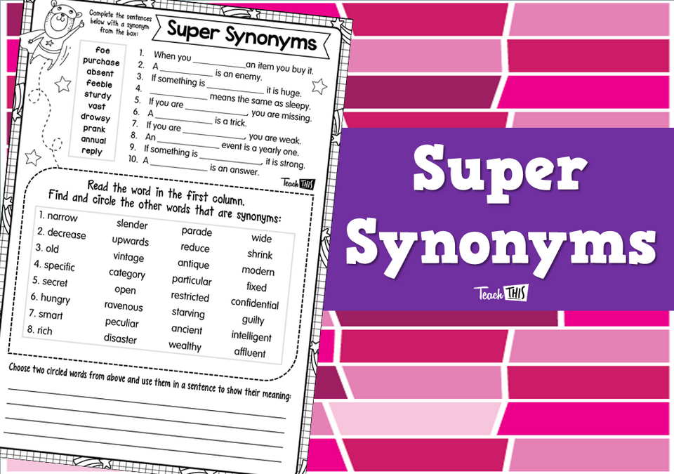 Super Synonyms