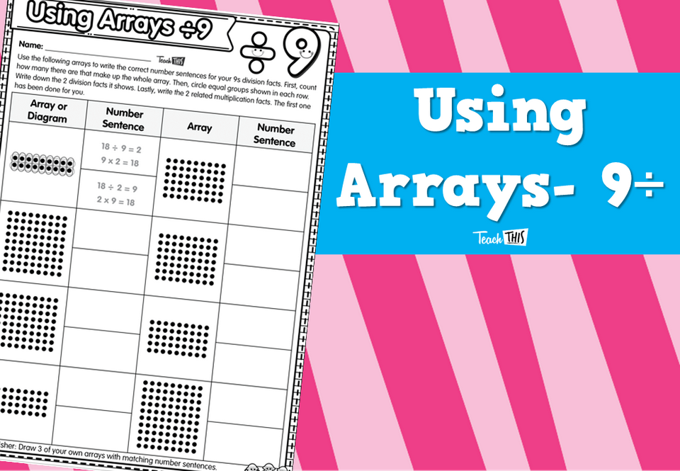 Using Arrays- 9÷