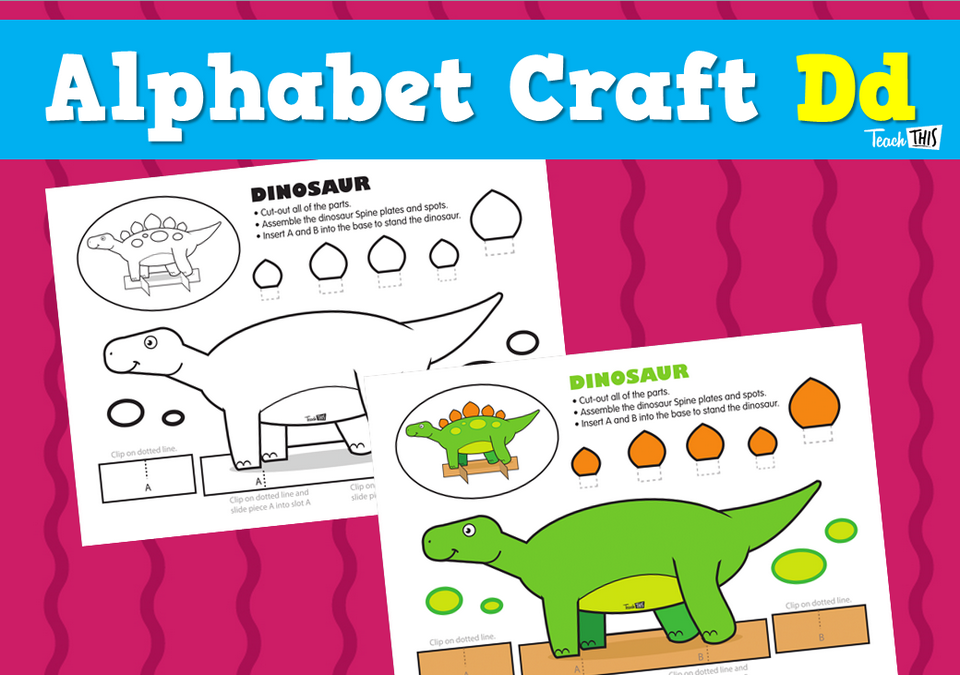 Alphabet Craft Dd
