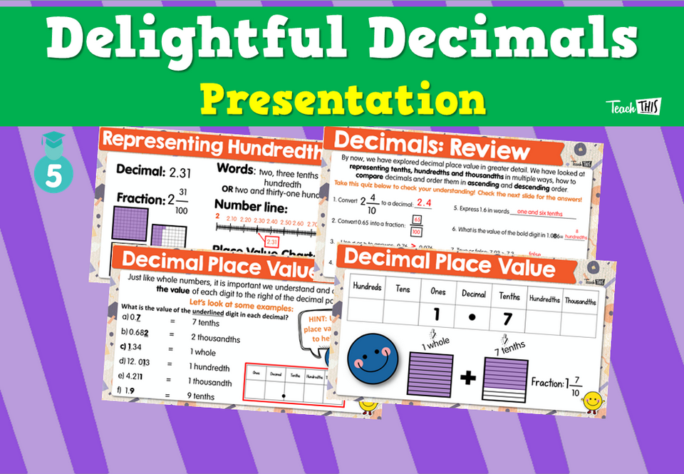 Delightful Decimals - Presentation