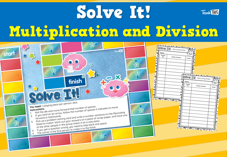 Solve It! - Multiplication and Division