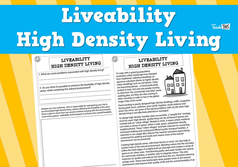 Liveability High Density Living (2pg)