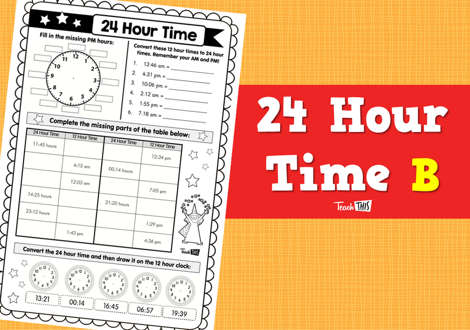 24 Hour Time B