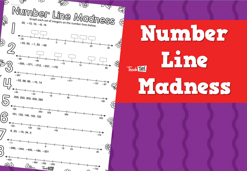 Number Line Madness