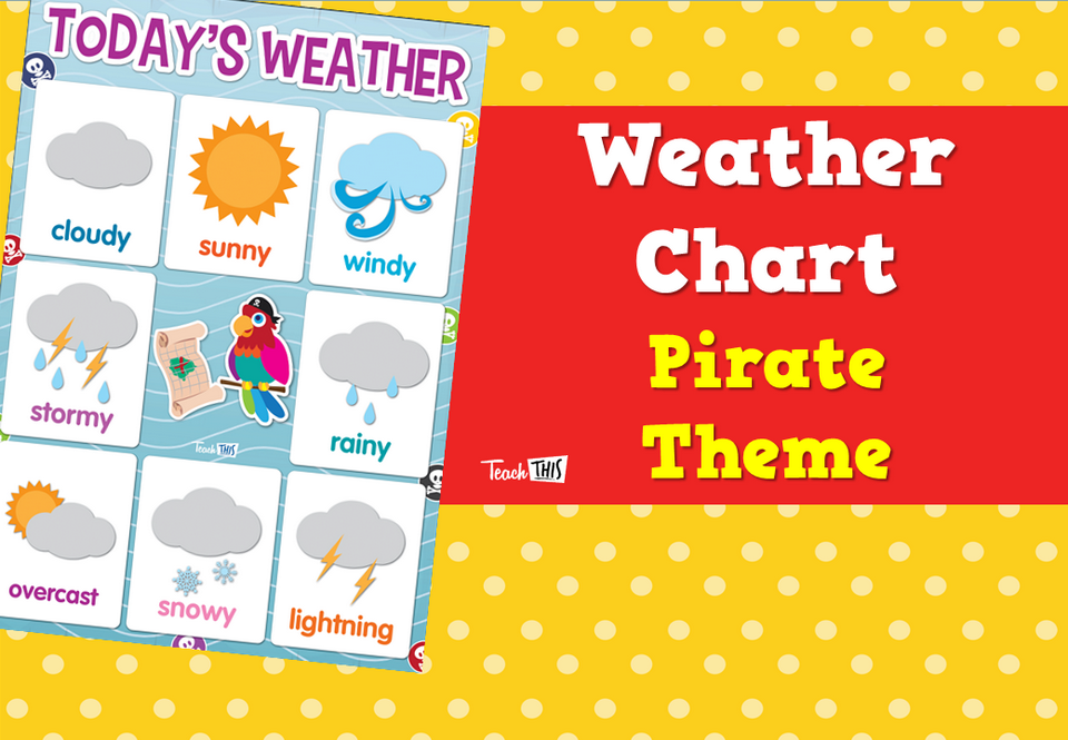 Weather Chart  - Pirate Theme