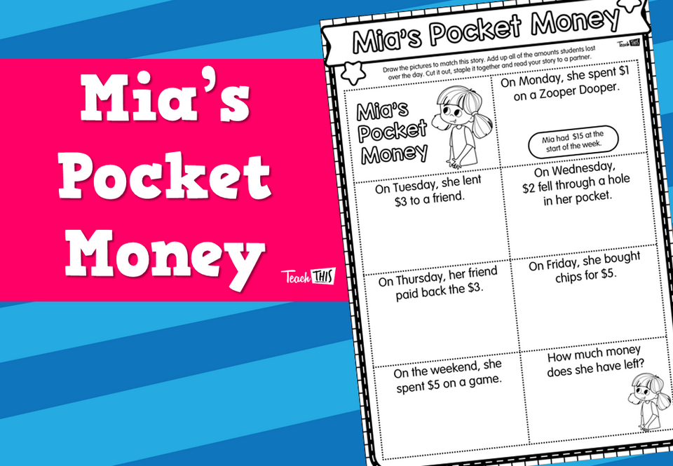 Mia’s Pocket Money