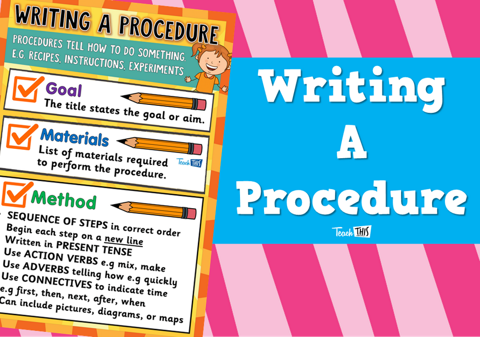 Writing A Procedure