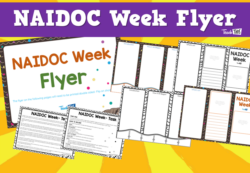 NAIDOC Week Flyer
