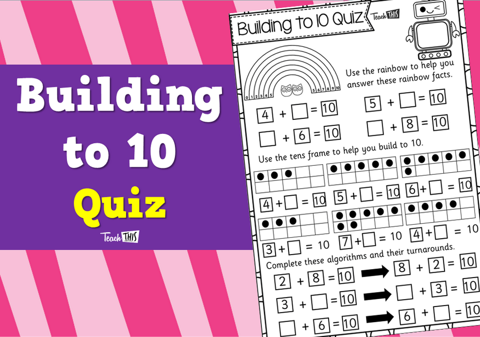 Building to 10 - Quiz