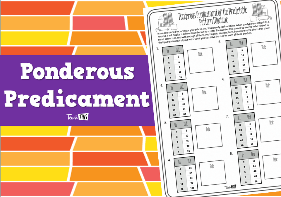 Ponderous Predicament