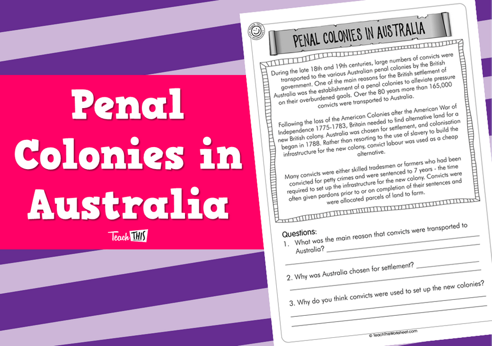 Penal Colonies in Australia