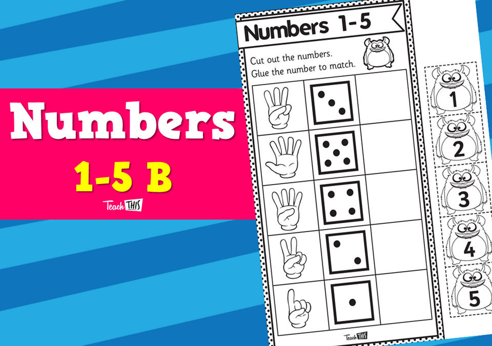Numbers 1 - 5