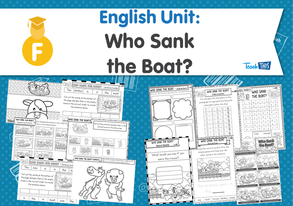 English Unit: Who Sank the Boat?