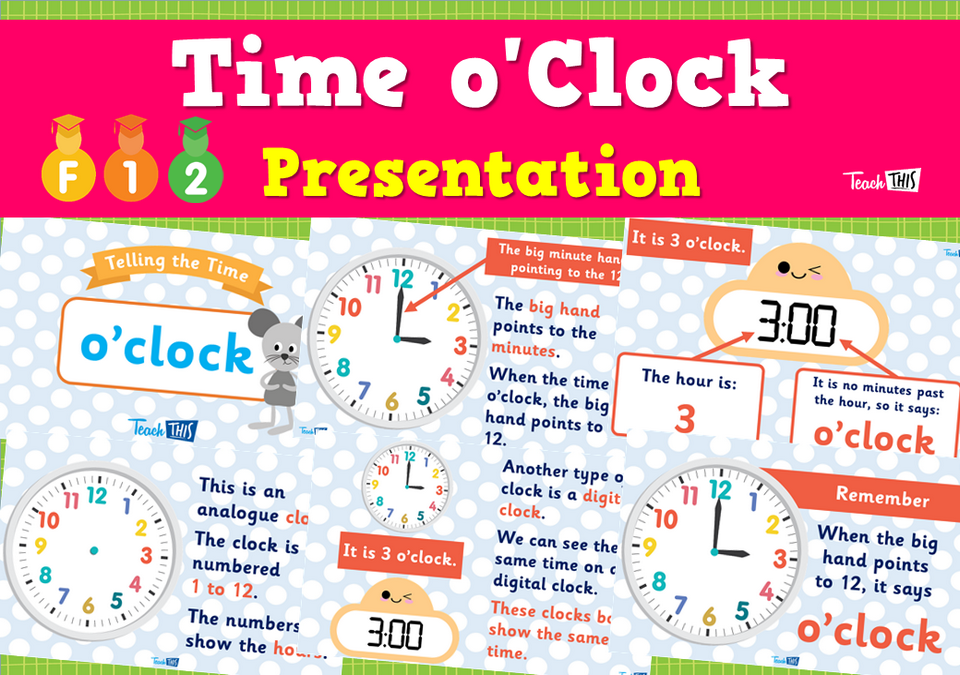 Time o'Clock - Presentation