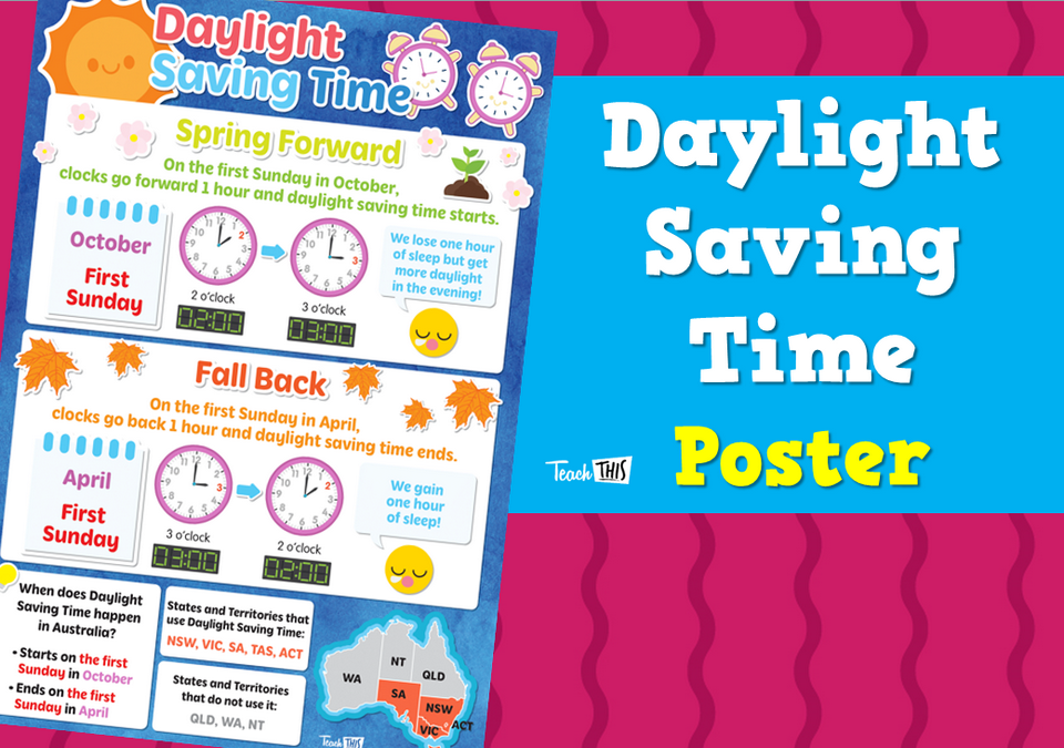 Daylight Saving Time Poster