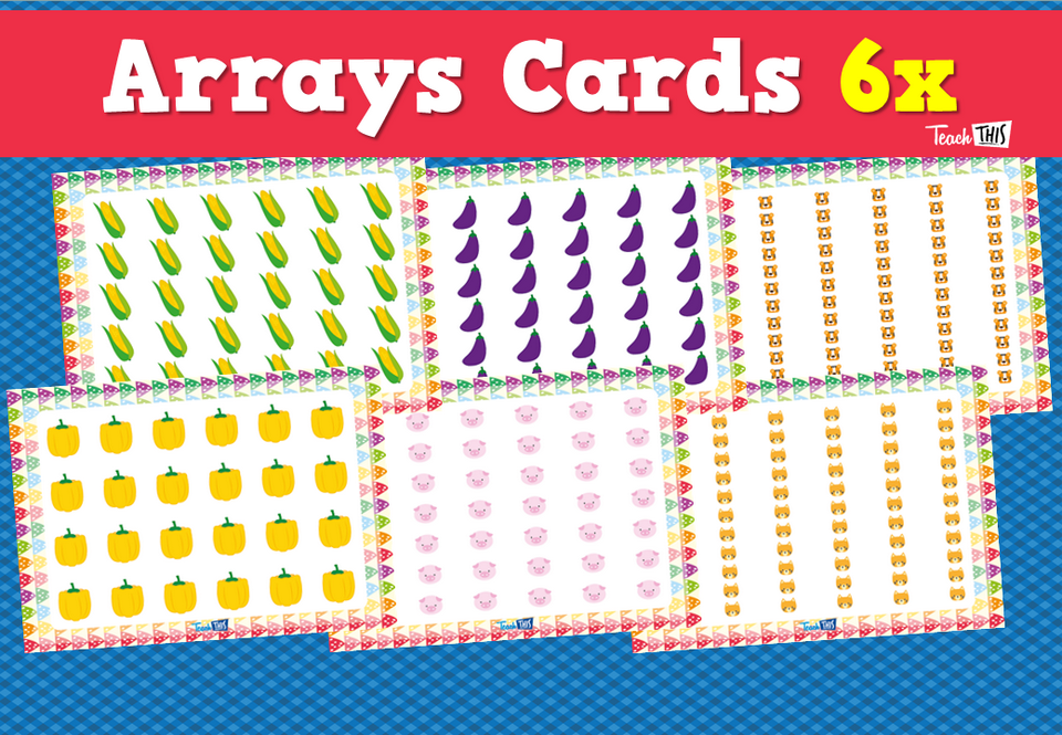 Arrays Cards 6x