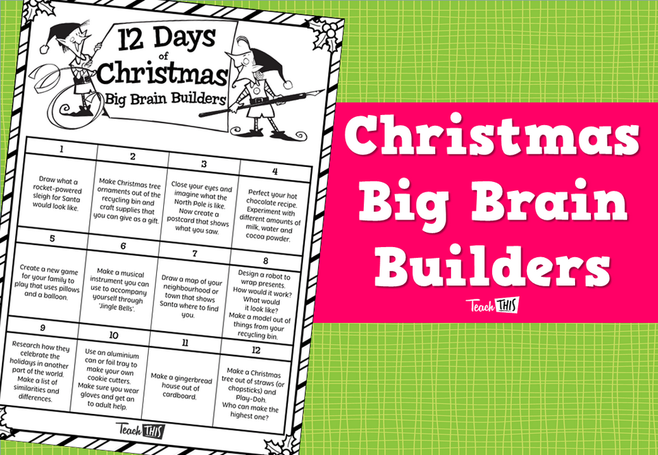 Christmas Big Brain Builders