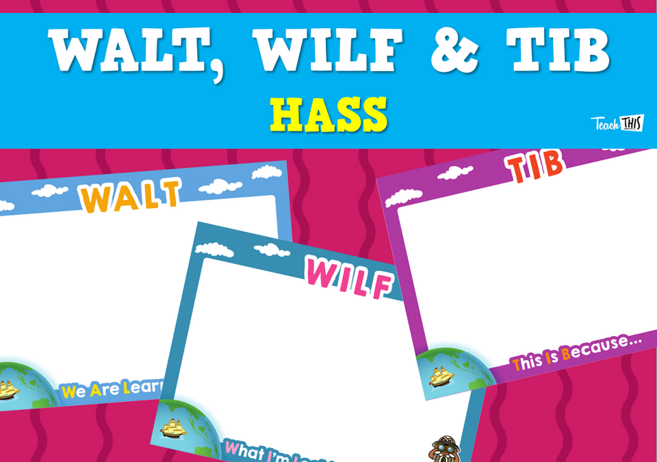 WALT, WILF & TIB - HASS