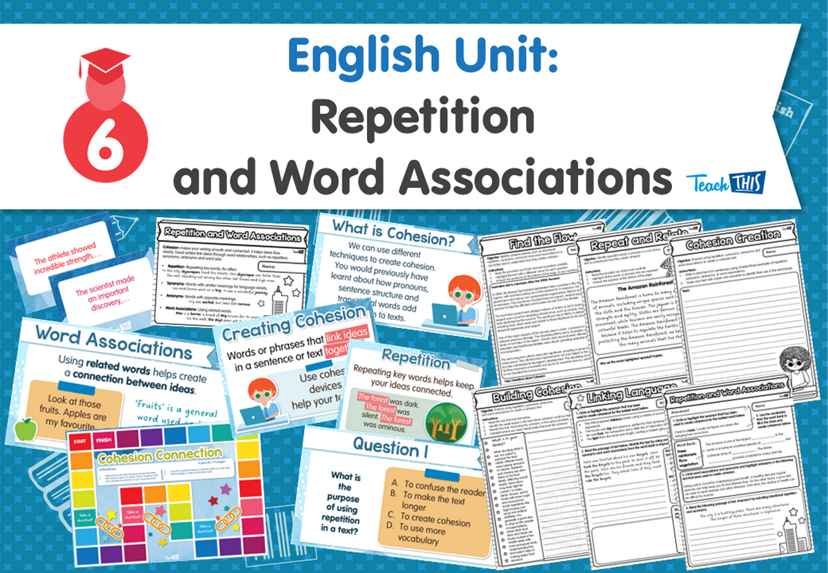 English Unit: Repetition and Word Associations