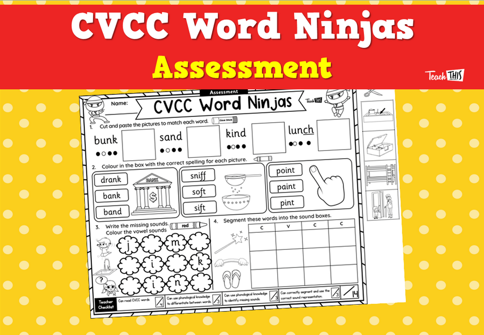 CVCC Word Ninjas Assessment