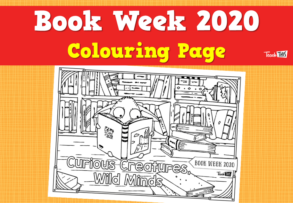 Book Week 2020 – Colouring Page