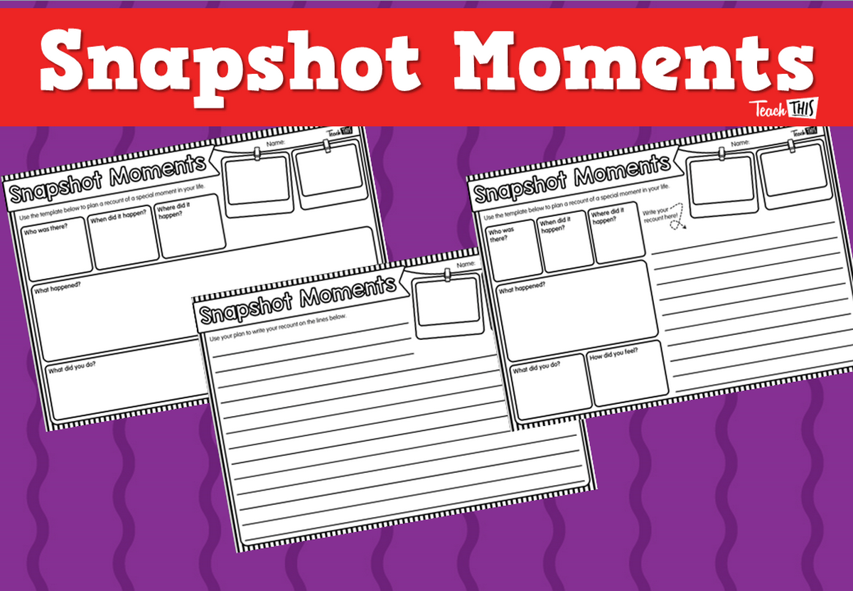 Snapshot Moments