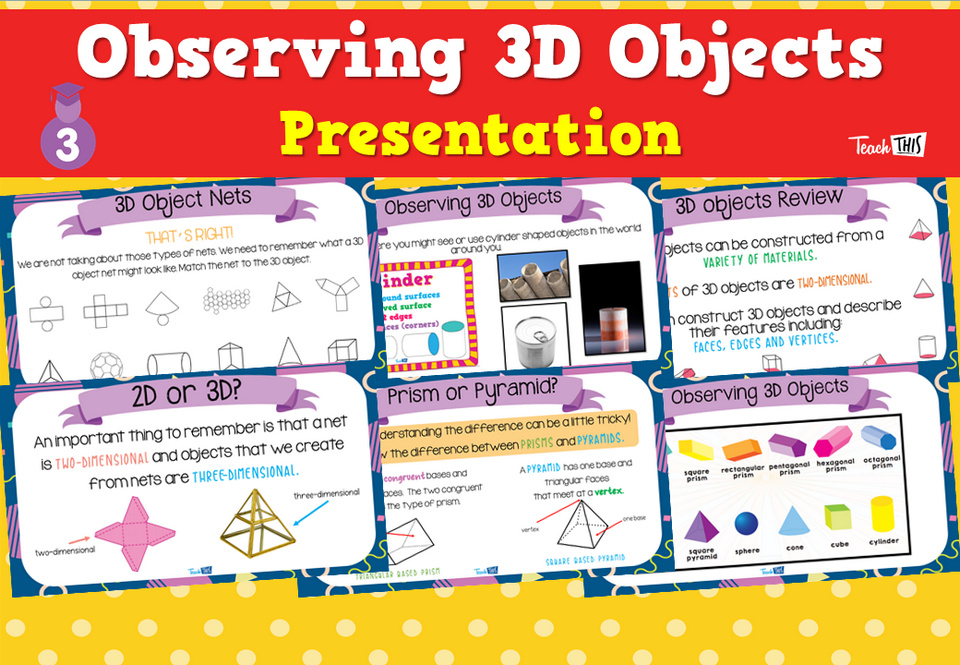 Observing 3D Objects - Presentation