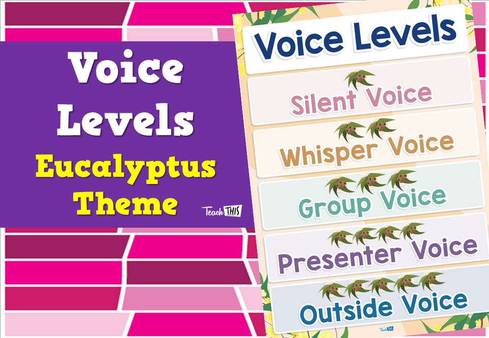 Voice Levels - Eucalyptus Theme