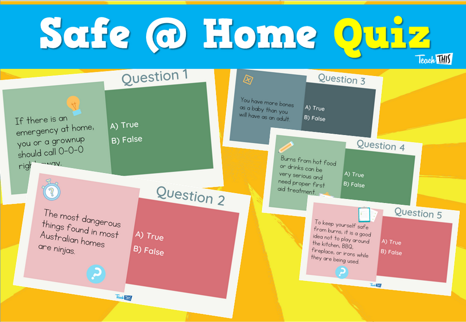 Safe @ Home Quiz