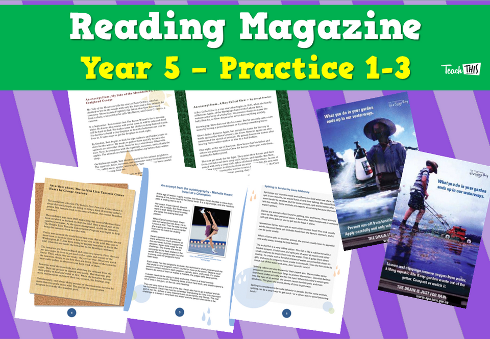 Year 5 - P1-3 Reading Magazine