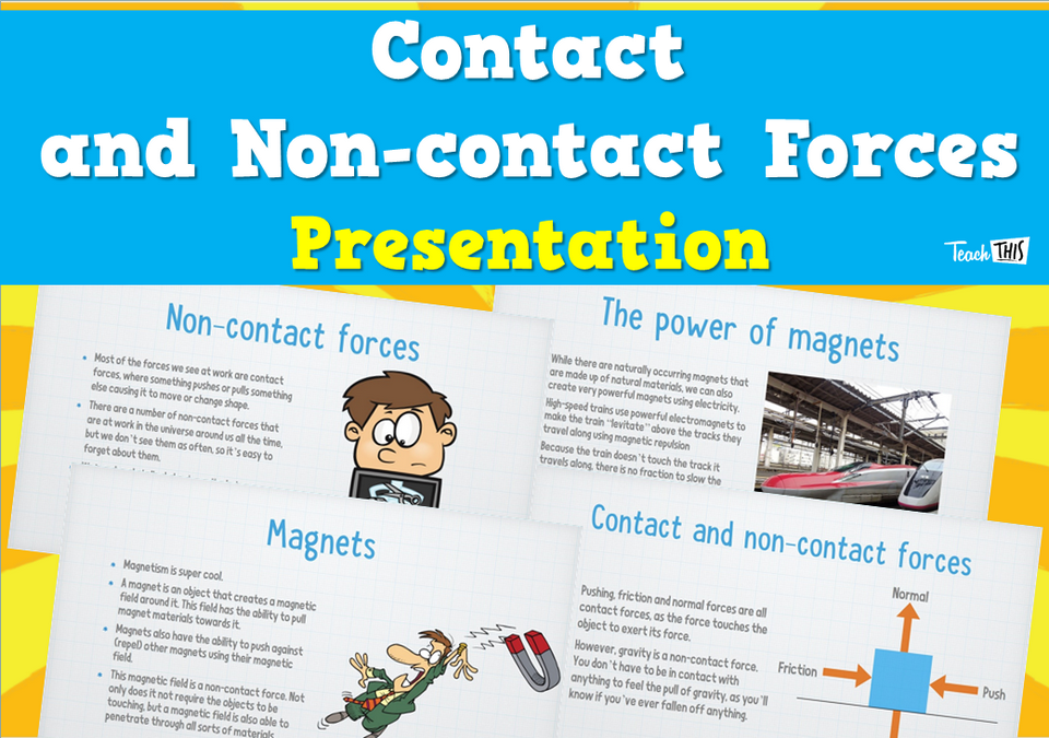 Contact and Non-contact Forces - Presentation