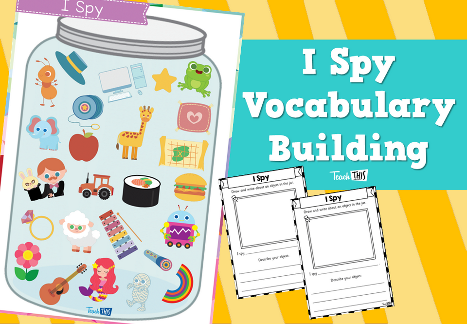 I Spy Vocabulary Building