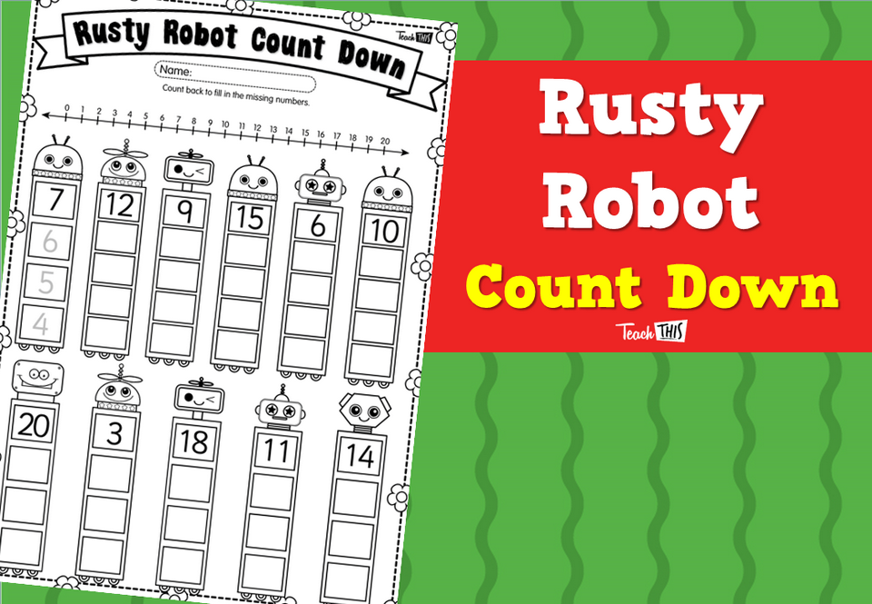 Rusty Robot Count Down