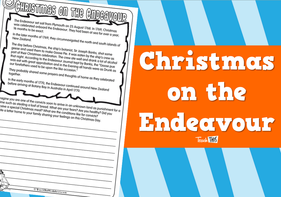 Christmas on the Endeavour
