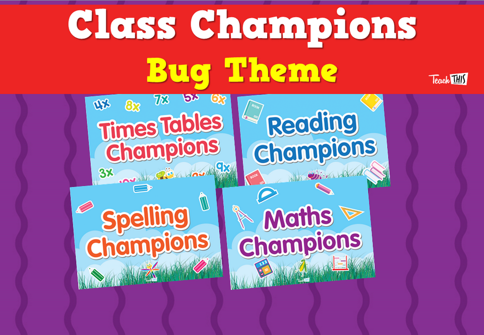 Class Champions - Bug Theme