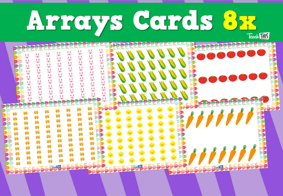 Arrays Cards 8x