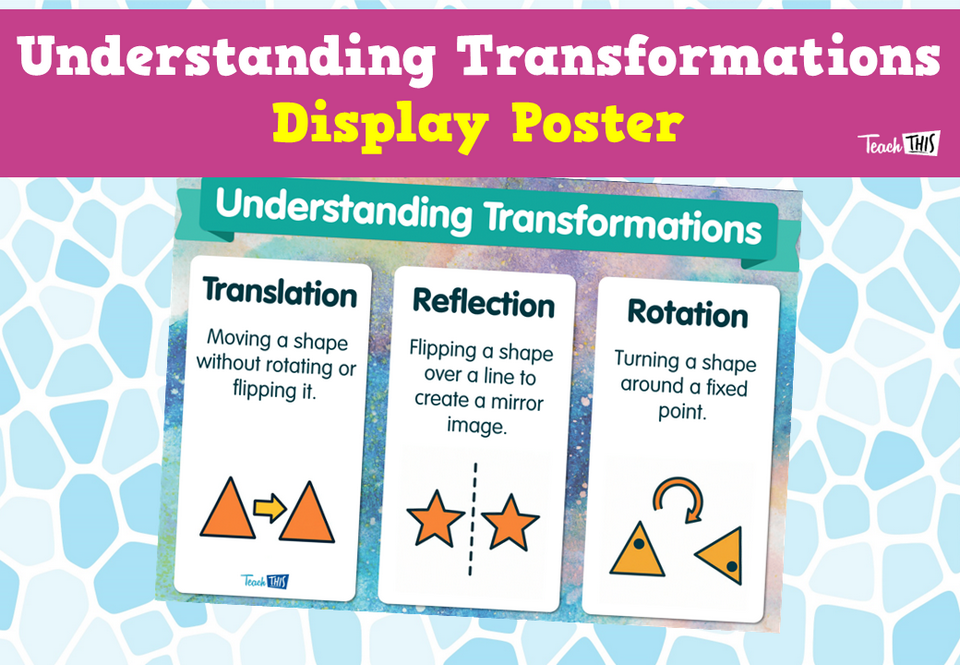 Understanding Transformations - Display Poster