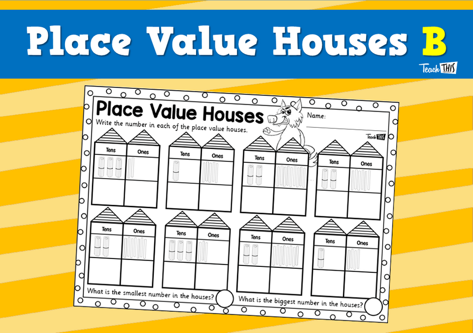 Place Value Houses B