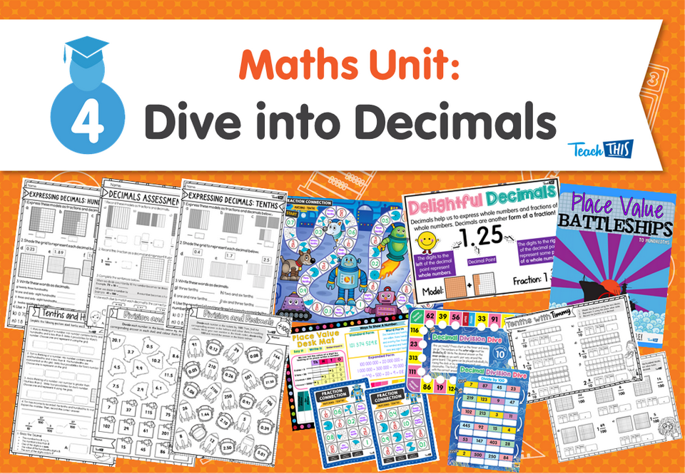 Maths Unit: Dive into Decimals