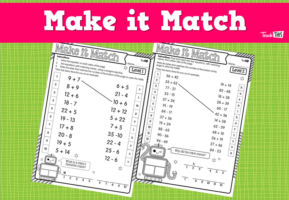 Make it Match