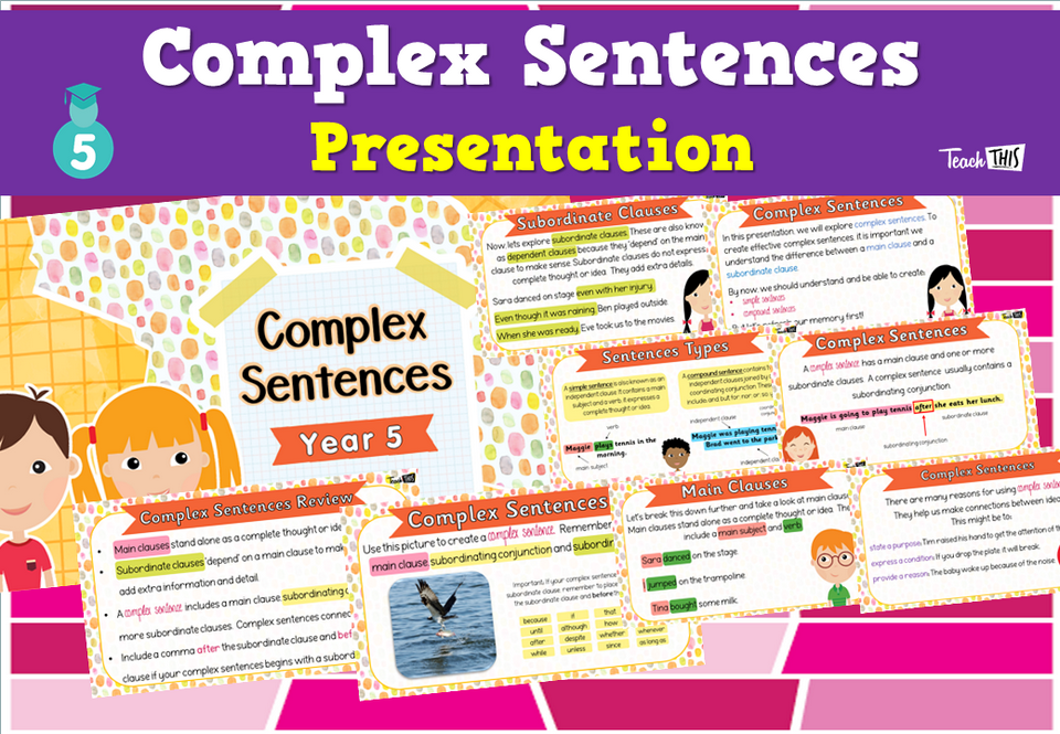 Complex Sentences - Presentation