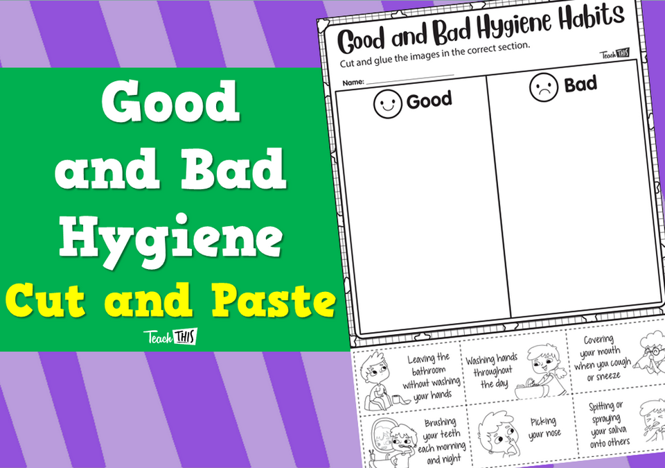 Good and Bad Hygiene - Cut and Paste