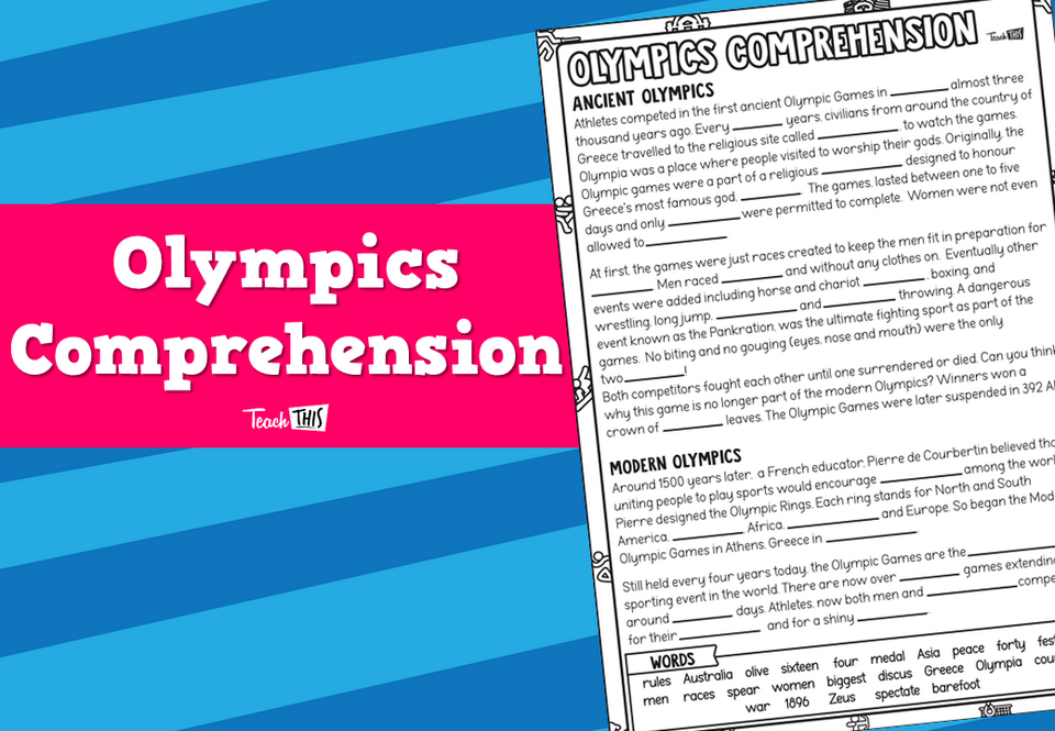 Olympics Comprehension