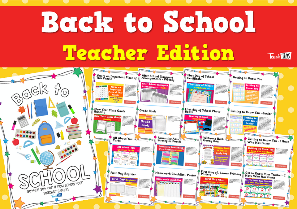 Back to School - Teacher Edition