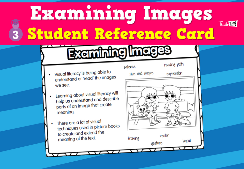 Examining Images - Student Reference Card